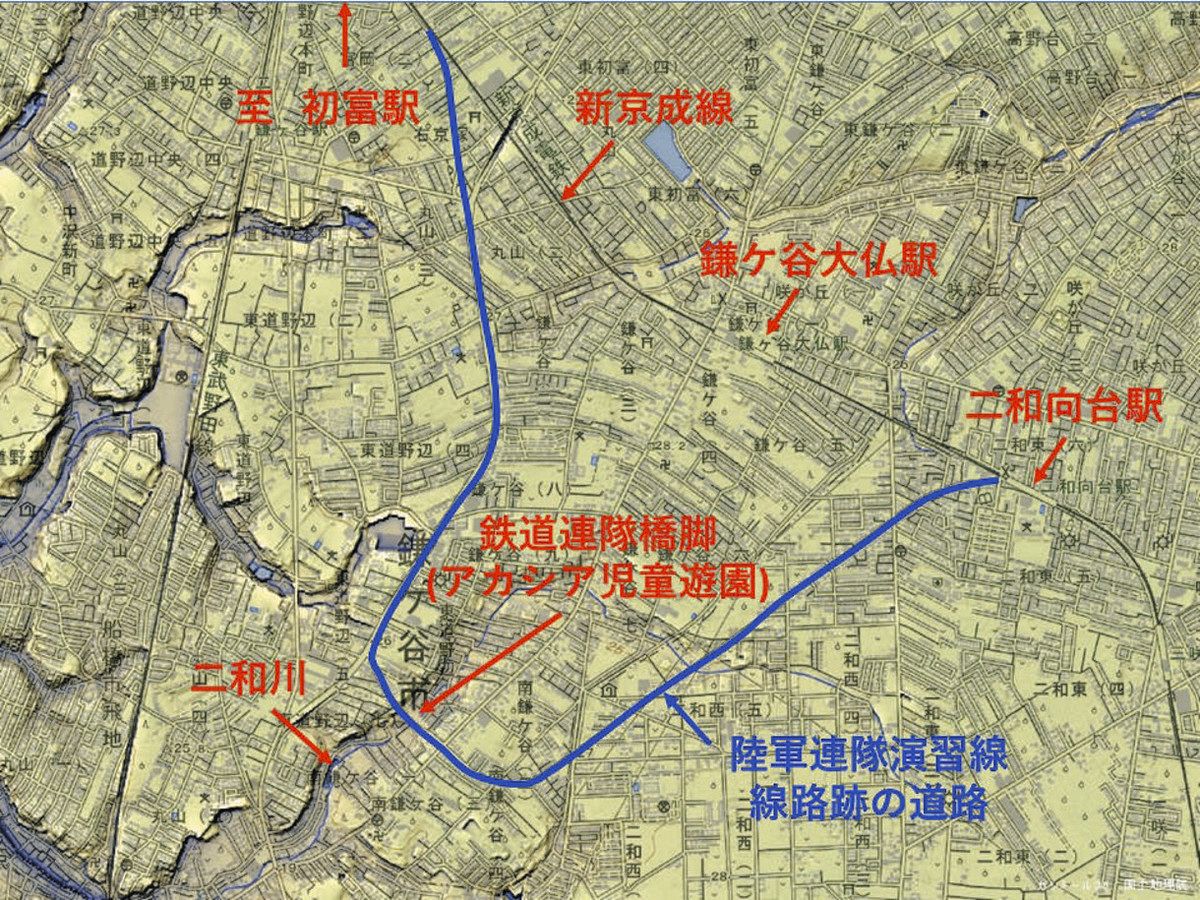 ぷらっと千葉 でこぼこ探訪＞鎌ケ谷の鉄道連隊橋脚 旧陸軍「演習線」の巨大遺跡：東京新聞 TOKYO Web