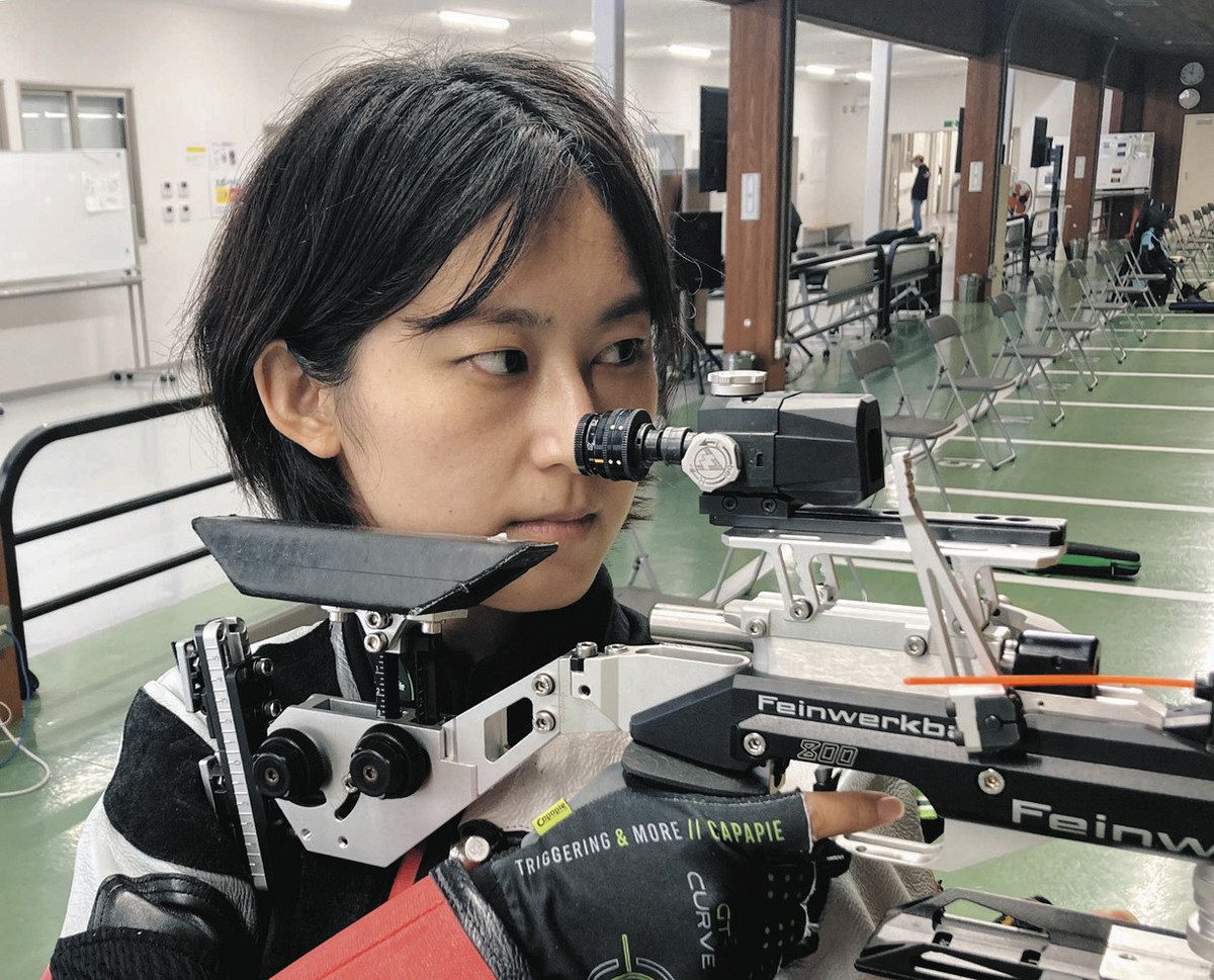 食べ過ぎると胃の動きで、銃がぶれる」デフ射撃初代表・柳田かれんに