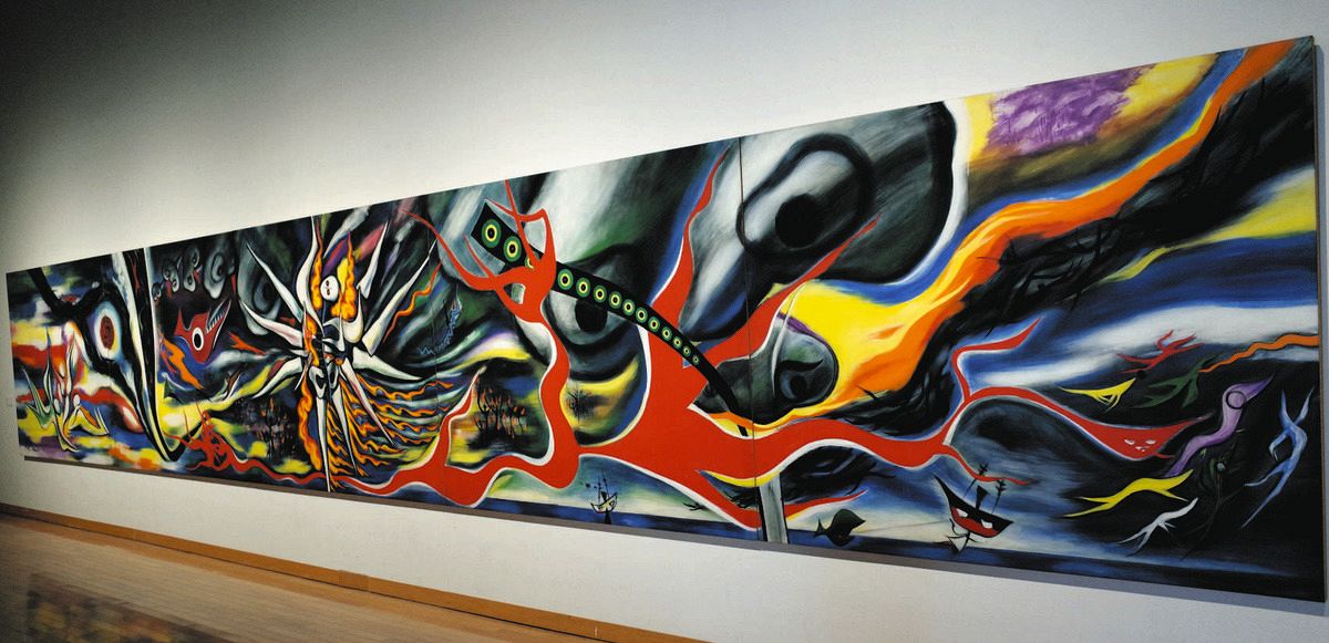 惨禍の記憶を次世代へ…高校生が描く「原爆の絵」と現代アートをつなぐ