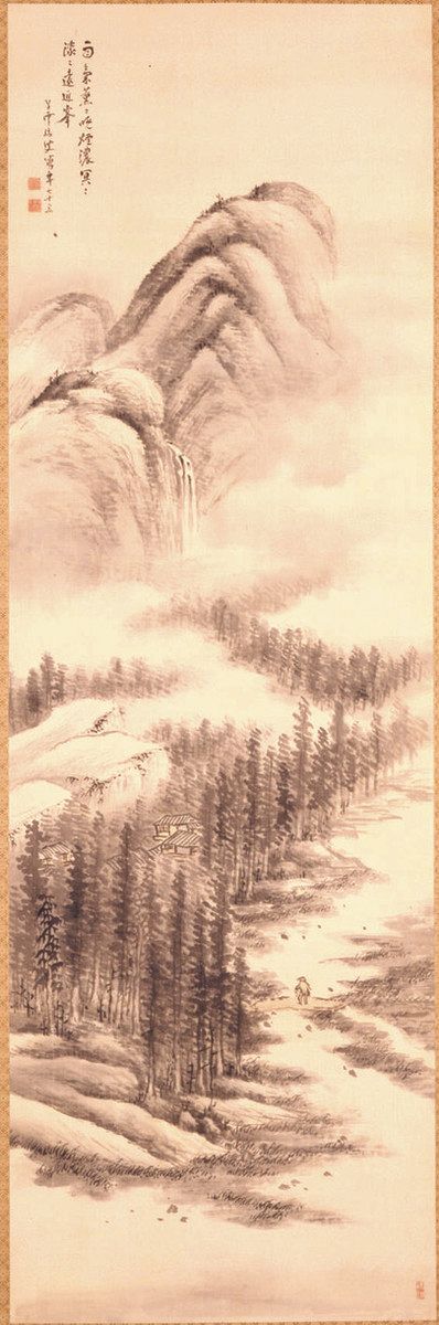 カジュアル美術館〉谷文晁《赤壁図》 田﨑草雲《夏山過雨》 栃木県立