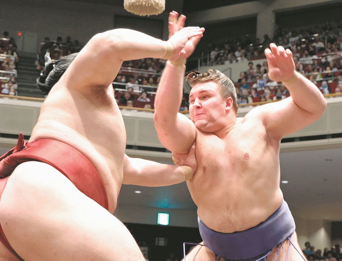 伸ばしていたひげを剃って臨んだ豊昇龍…痛恨の連敗 安青錦は新入幕から