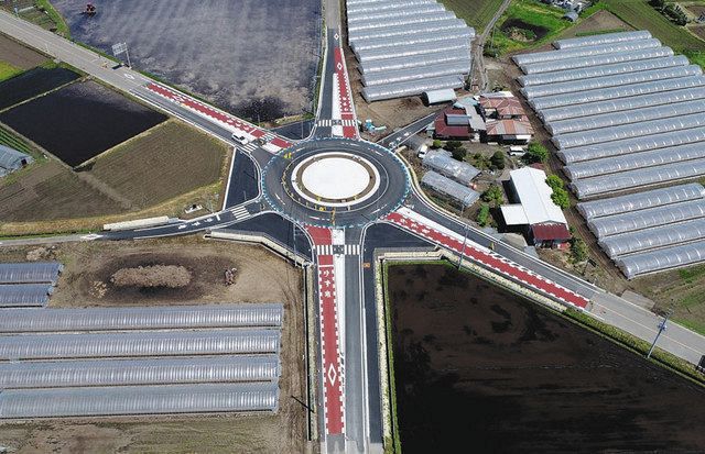 環状交差点 きょう利用開始 重大事故抑制 信号待ち短縮など期待 東京新聞 Tokyo Web