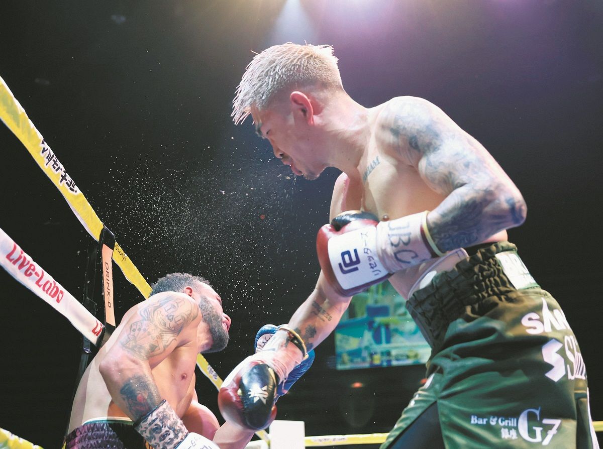 超気持ちいい」井岡一翔がKO勝利で初防衛 世界戦で日本選手最多の22勝目 闘志みなぎった7回2分44秒：東京新聞デジタル