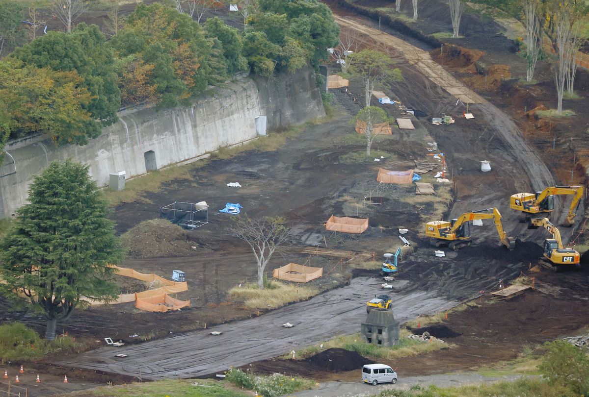 横浜・園芸博覧会の予定地に謎の構造物 旧日本海軍の「毒ガス」保管庫
