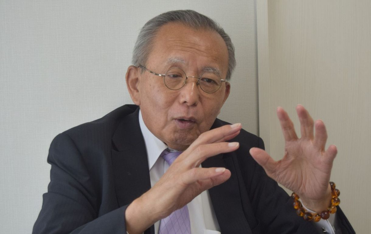 石丸伸二氏の選挙戦を振り返る藤川晋之助氏（佐藤裕介撮影）