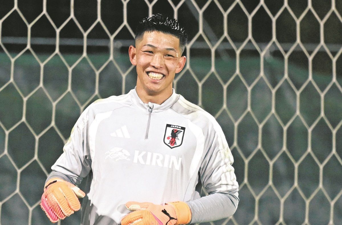 日本代表GK早川友基「自分の能力前面に出す」 彩艶＆大迫不在の14日