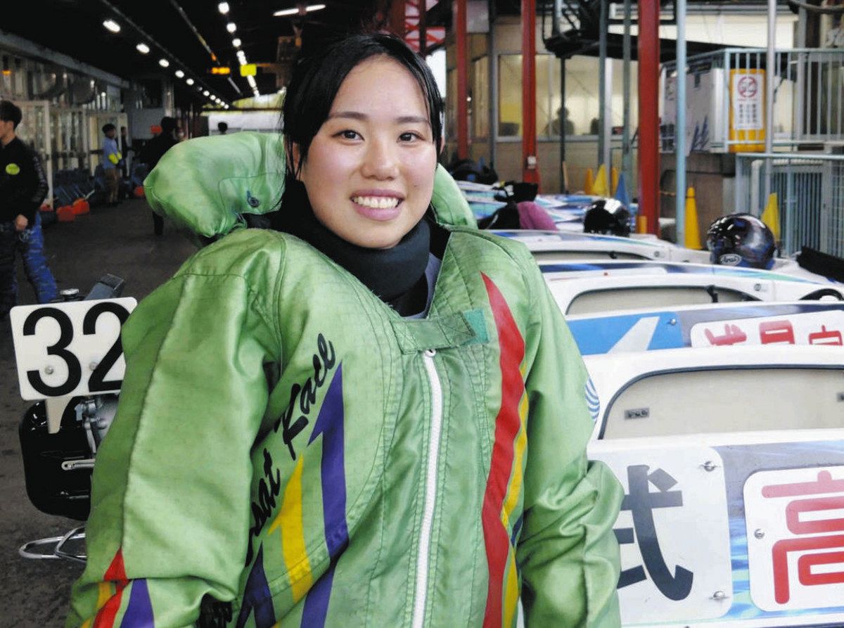 性別関係なく戦いたい さいたまの高木茉白さん（17）、ボートレーサー