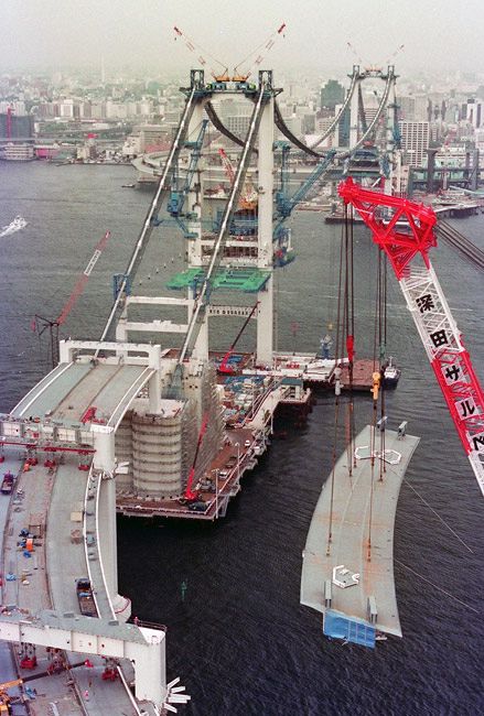 首都の夢架けて30年 レインボーブリッジ開通30周年 主塔からの風景