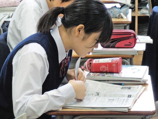 学校と新聞 少し難しい 学び 書き写し 子どもに合う文章で 東京新聞 Tokyo Web