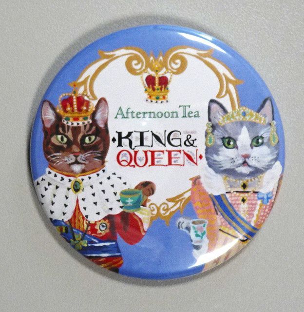 限定 ロイヤル猫バッジ 上野 king queen展 東京新聞 Tokyo Web 限定 ロイヤル猫バッジ 上野 king queen展 東京新聞 Tokyo Web