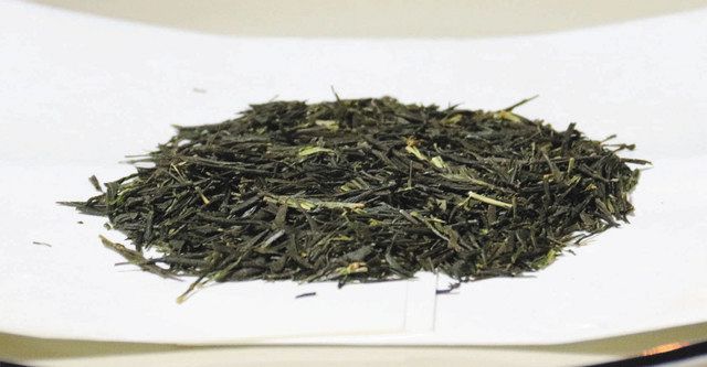 製茶された「初音茶」の茶葉 