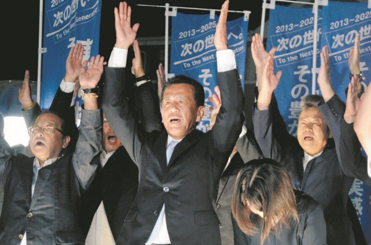 東海村長選挙、現職の山田修氏が4回目の当選「原子力と共存共栄して