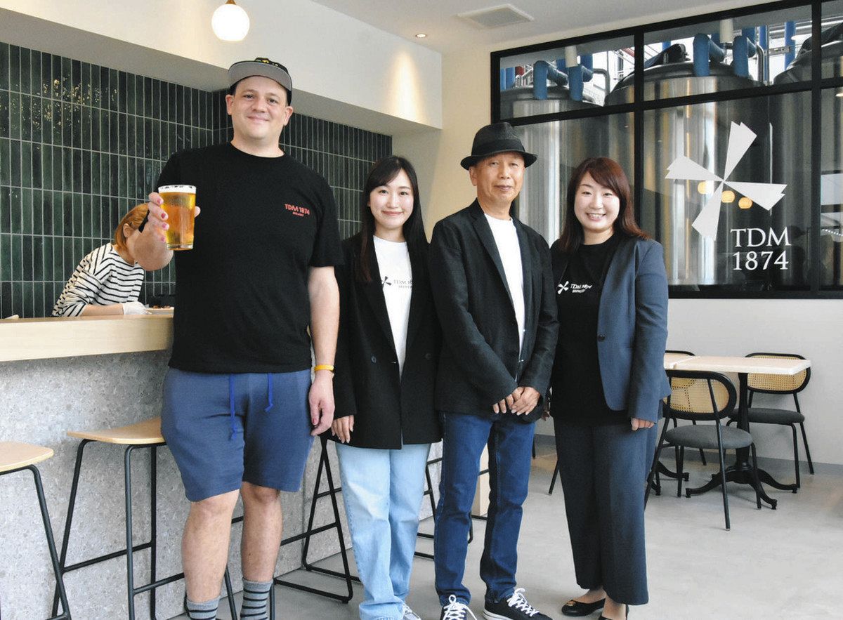 横浜発 クラフトビールを世界へ 老舗酒屋「坂口屋」、醸造所併設バー