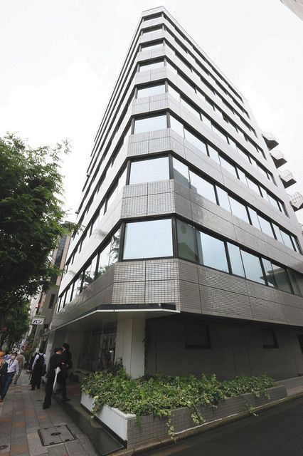 一般社団法人サービスデザイン推進協議会が入るビル＝東京都中央区で