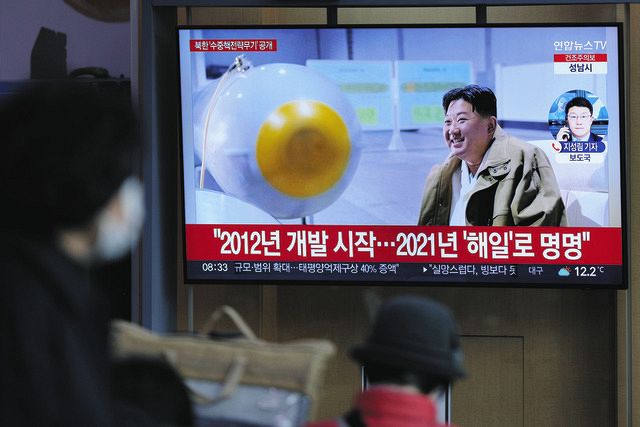 北朝鮮が海中で核弾頭の爆発実験「超強力な放射能津波を起こす」：東京新聞 TOKYO Web