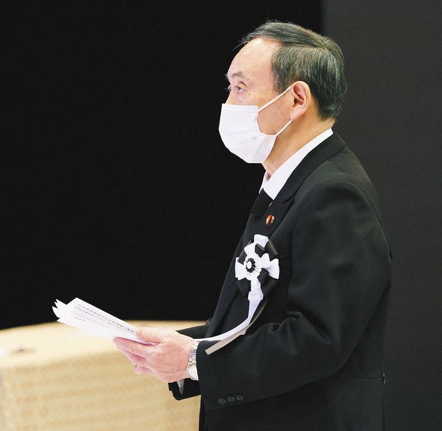 菅首相の言葉 前年と同じ表現目立つ 政府主催の震災追悼式 東京新聞 Tokyo Web