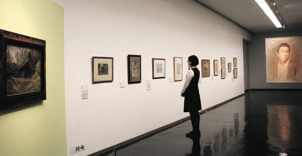 千葉県内ゆかり 近代洋画の先駆者・浅井忠の350点 絵画・工芸
