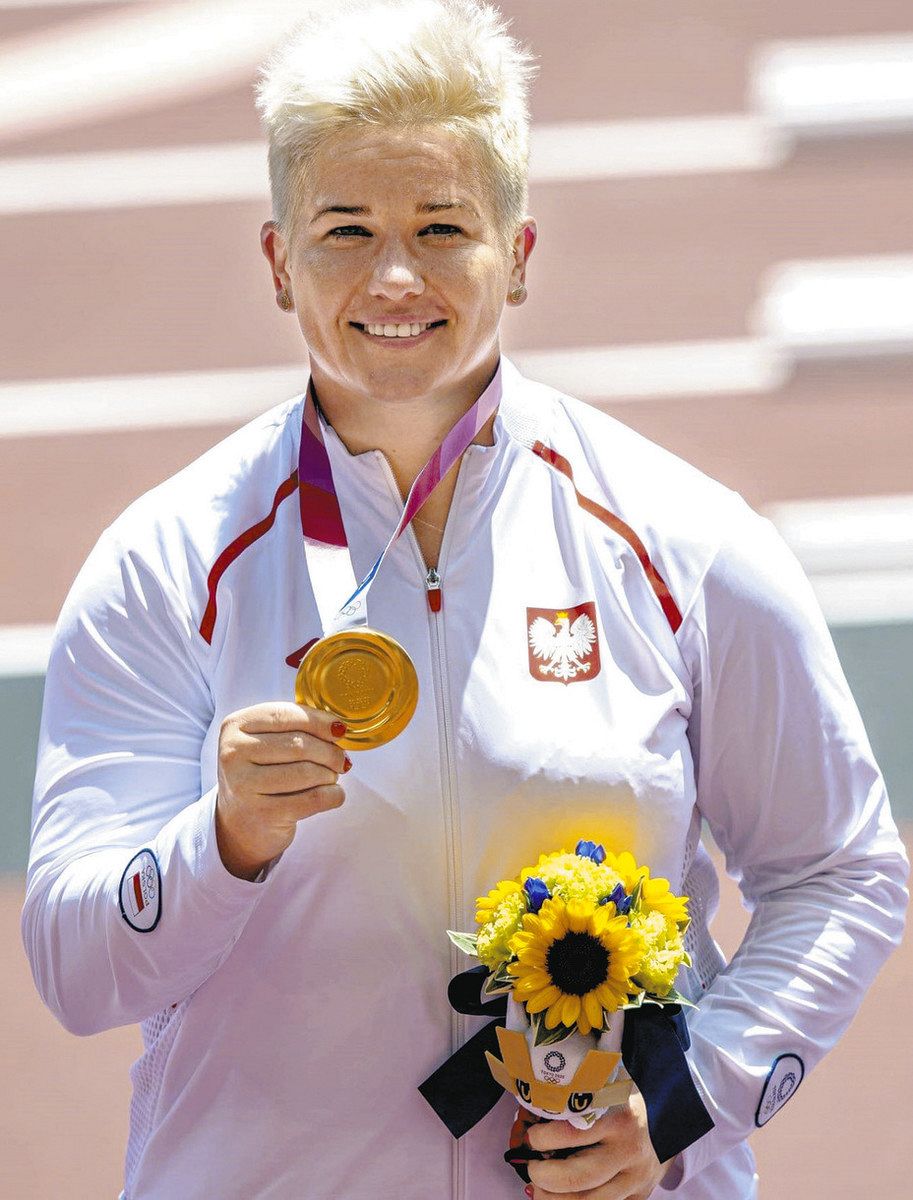 ヴォダルチク選手　サイン　女子ハンマー投げ 女子ハンマー投げ五輪女王、日本のコンビニで見つけた“もちもち