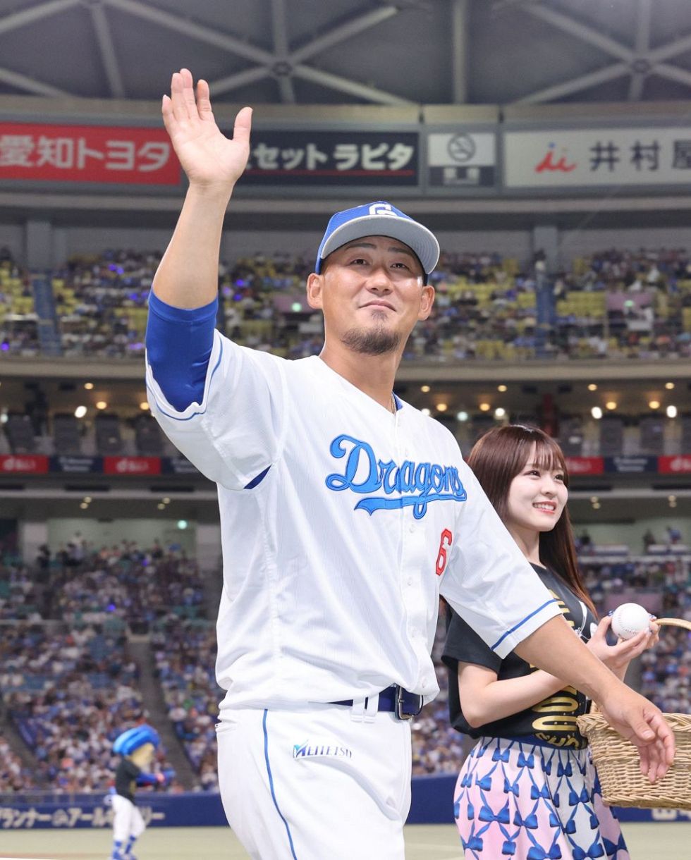 中日ドラゴンズ・中田翔選手 引退セレモニー：東京新聞デジタル