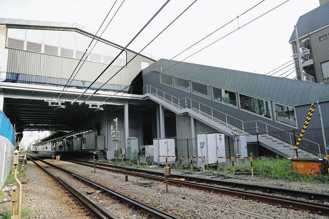 JR稲田堤 新駅舎　橋上化でより安全に　京王線との乗り換え便利に：東京新聞 TOKYO Webの画像