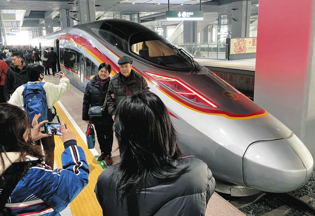 中国　高速鉄道 