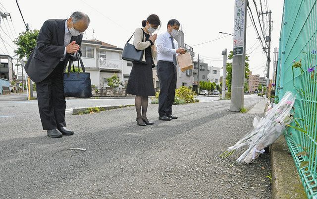通学路に献花 町の安全に祈り 川崎 児童ら20人殺傷事件から2年 東京新聞 tokyo web