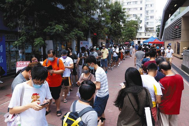 香港民主派予備選 半日遅れる 警察が世論調査機関を家宅捜索 東京新聞 tokyo web