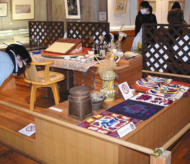 描き続けた100年 大磯にアトリエの日本画家・故堀文子さん展覧会 町内