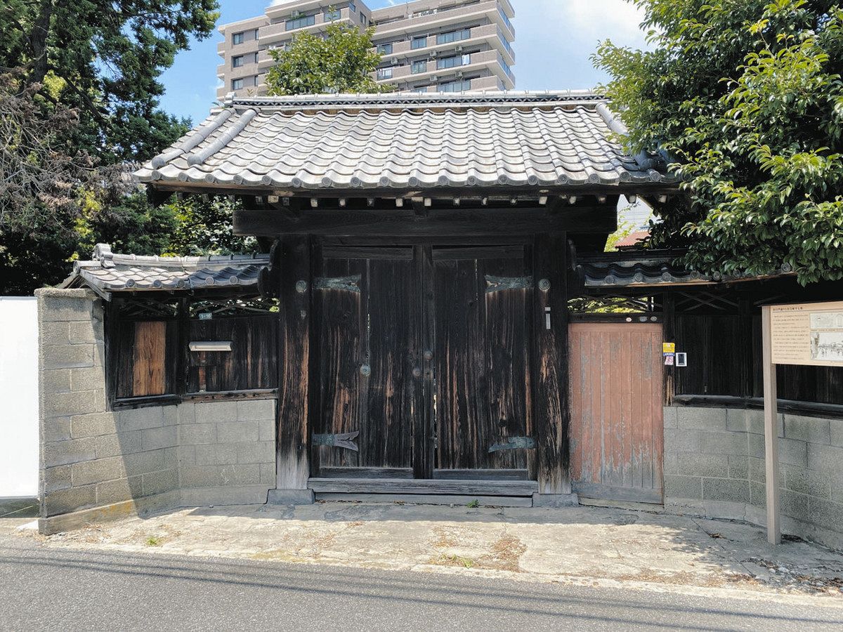 芝川文和 川口・芝崎家住宅 国文化財に 主屋、離れ、表門の3件 文化審答申：東京