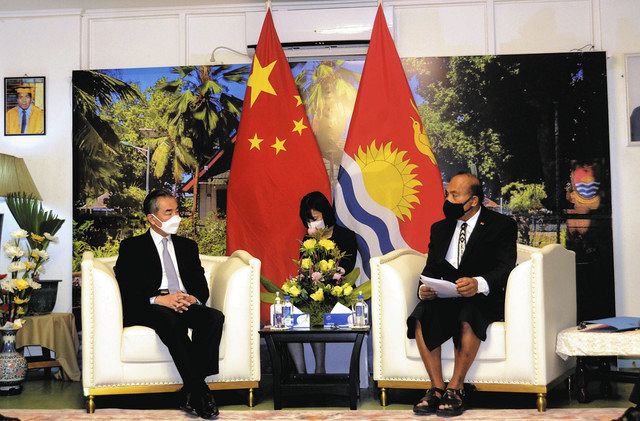 中国、南太平洋で外交攻勢「島しょ国の友人だ」 10カ国外相会合