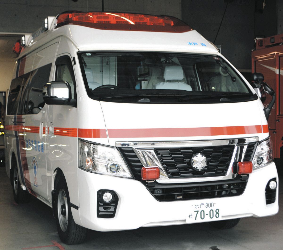 茨城県では2日、救急要請に緊急性が認められない場合、患者に費用負担を求める運用が始まった＝水戸市で（竹島勇撮影）