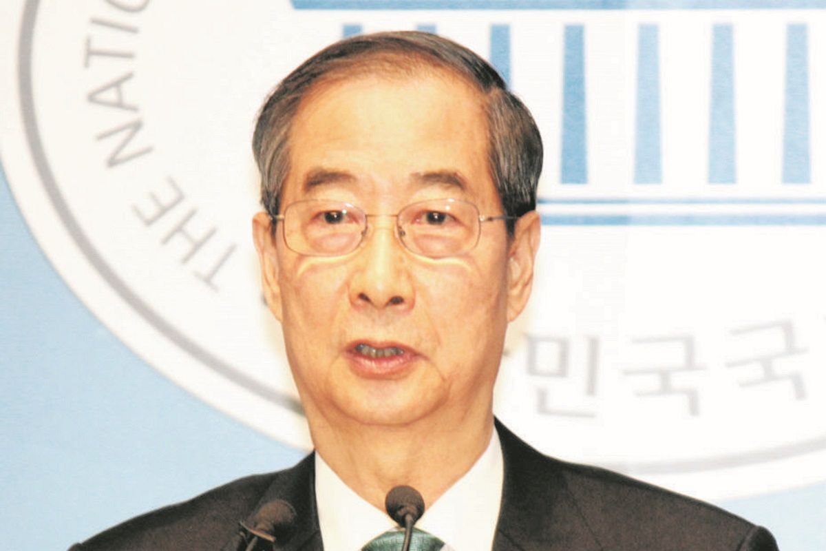 韓国大統領選に出馬表明した韓悳洙前首相 改憲と「3年後の総選挙に合わせた辞職」を公約に掲げる事情：東京新聞デジタル