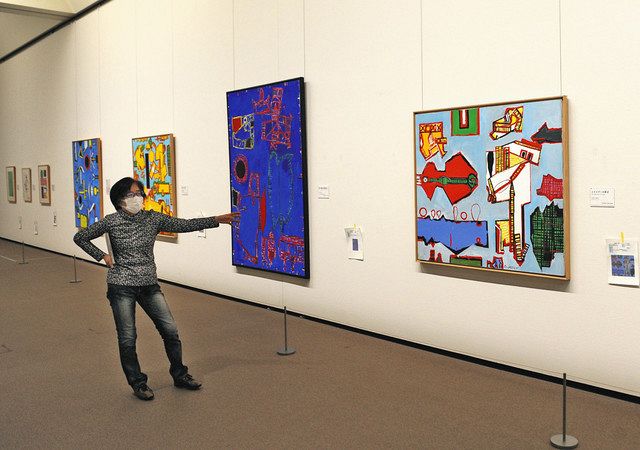 いのくまさんの世界一堂に 「小説新潮」表紙絵、三越包装紙の いのくまさんの世界一堂に 「小説新潮」表紙絵、三越包装紙の