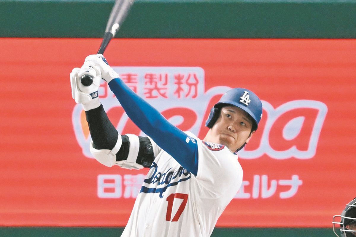ドジャース大谷翔平「ファン直撃」1号ソロ 凱旋弾は松井秀喜以来