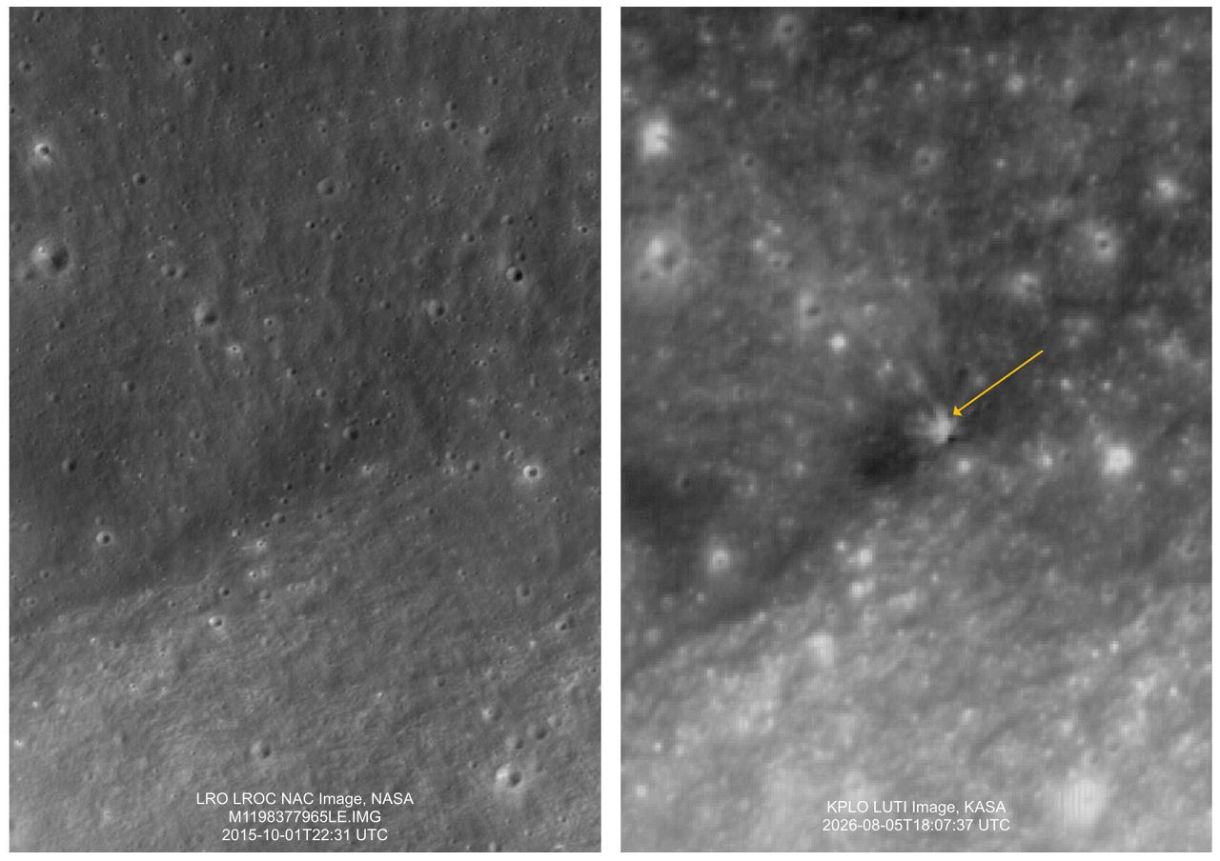 ロケット月面衝突跡の画像公開 スペースX打ち上げ残骸：東京新聞デジタル