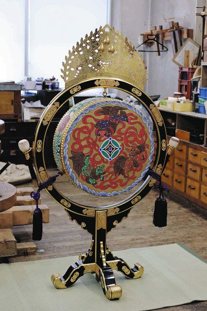 神具 太鼓 火焔太鼓 和太鼓。