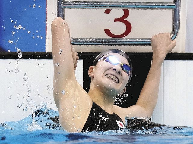 初出場の競泳 大橋悠依が逃げ切り優勝 夢みたい すごく楽しくて 400ｍ個人メドレー金は日本初 東京新聞 Tokyo Web