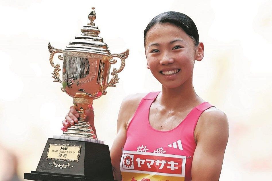 17歳久保凜ぶっちぎり日本新で連覇 陸上日本選手権女子800m