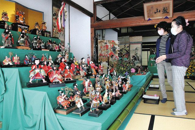 安中で五月人形など300体展示：東京新聞デジタル