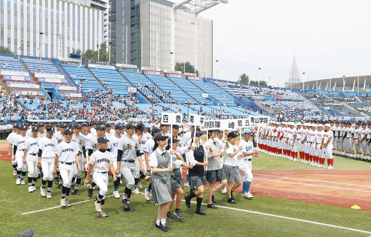 白球めぐる真夏の首都決戦いよいよ 高校野球東京大会開幕 決勝は28～29日に：東京新聞デジタル