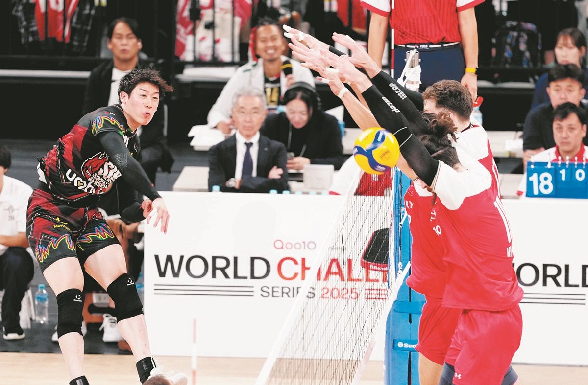 ペルージャ・石川祐希「日本の皆さんの前でプレー、うれしかった