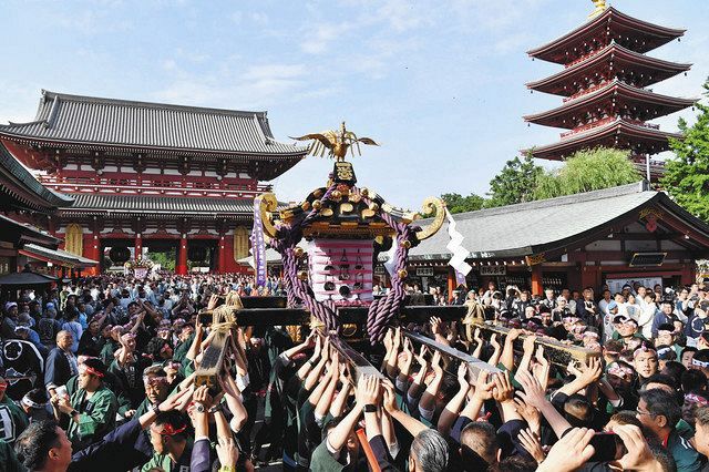 10月開催の三社祭 コロナで規模縮小 大行列や連合渡御を中止 東京新聞 Tokyo Web