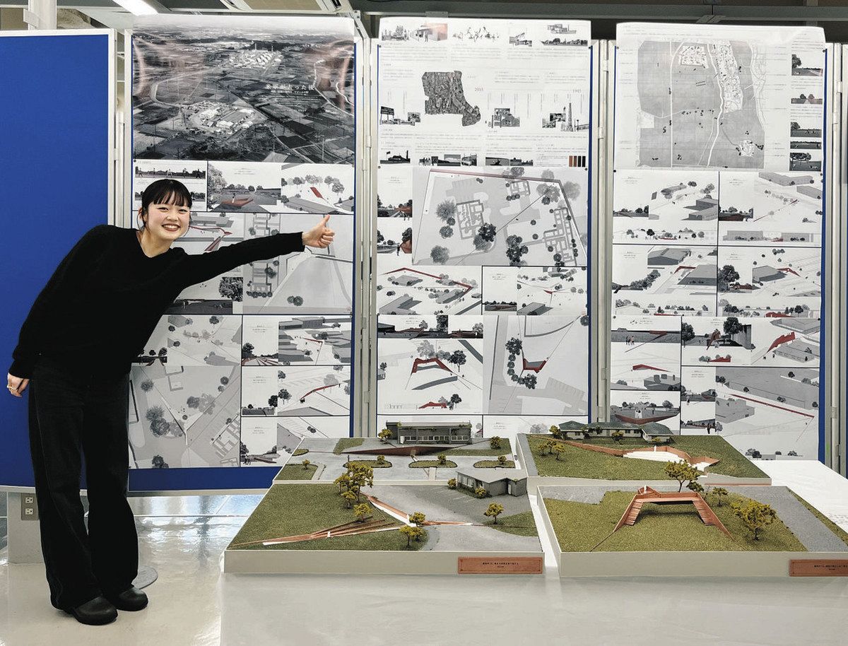 米軍の建物 残っていたら… 旧上瀬谷通信施設の図面や模型 横浜の田代