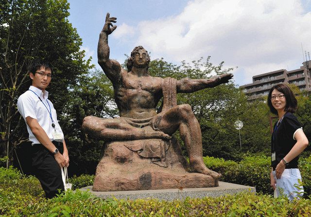 つなぐ 戦後75年＞仙川平和公園 不戦のシンボルに 三鷹の市立公園