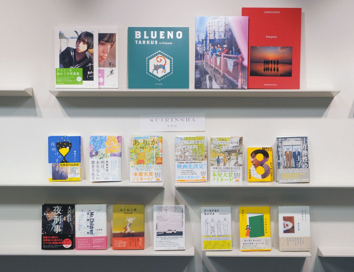 ひとり出発、ヒット連発 本屋大賞ノミネートの10分の2を出版・水鈴社 