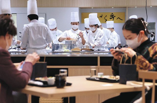 行ってみたら＞学生主役のレストラン 新宿調理師専門学校に開店 学んだ味と技、この膳に：東京新聞デジタル