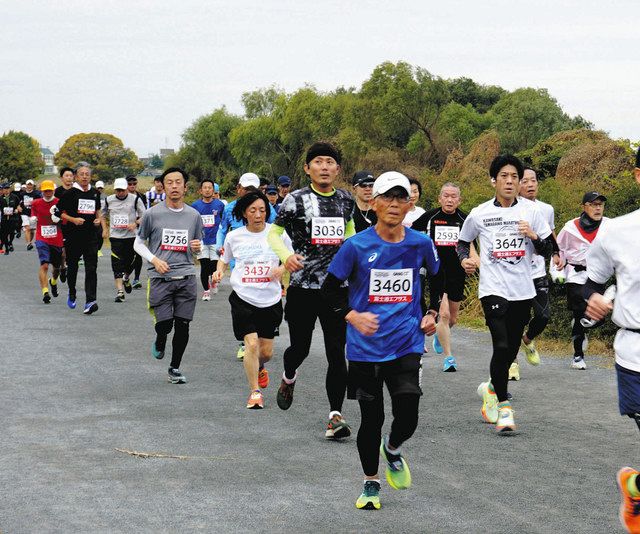 かわさき多摩川マラソン2022 ランナー4700人駆け抜ける 4年ぶり開催