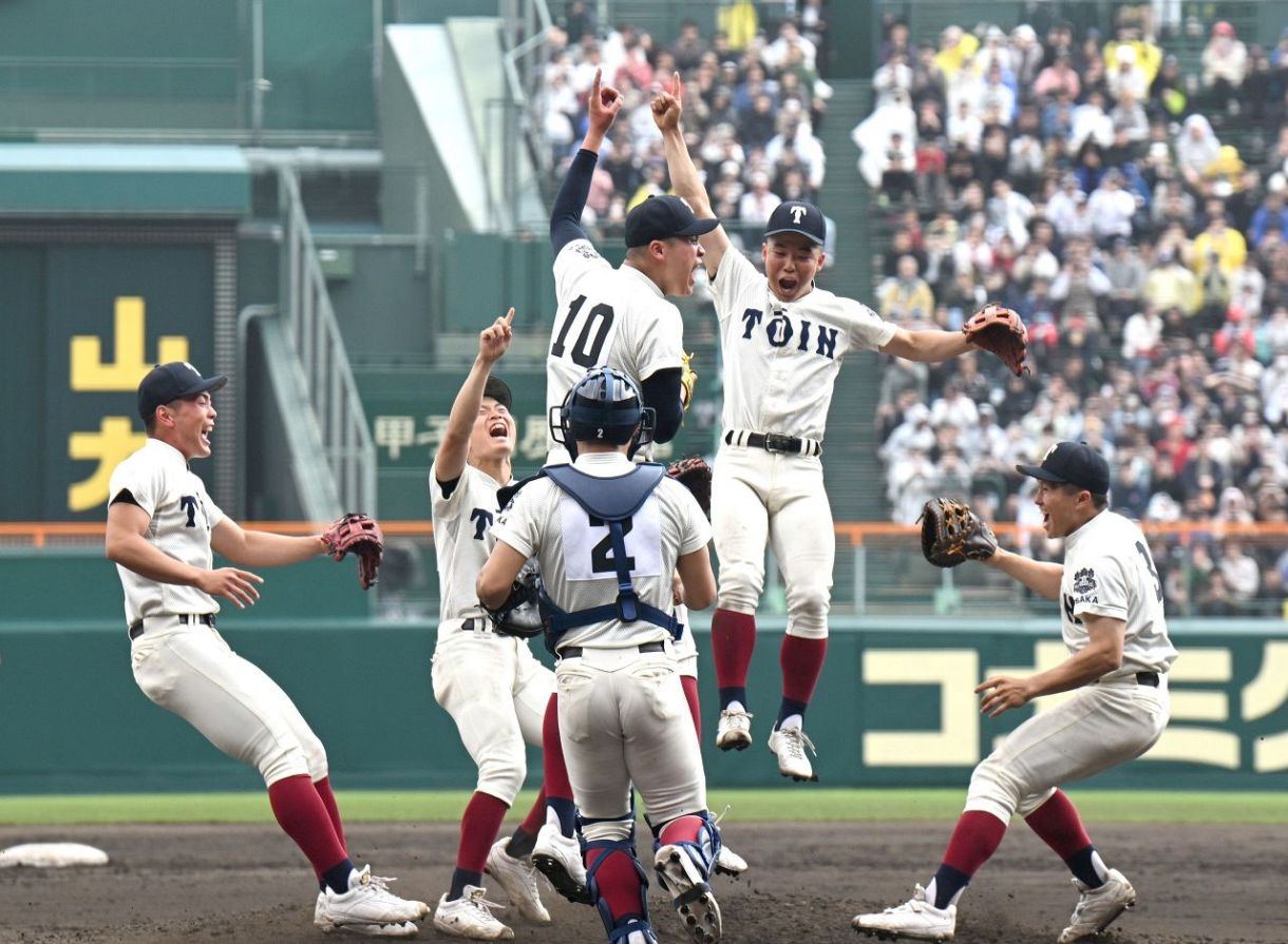 選抜高校野球 大阪桐蔭が4年ぶり5度目の優勝：東京新聞デジタル