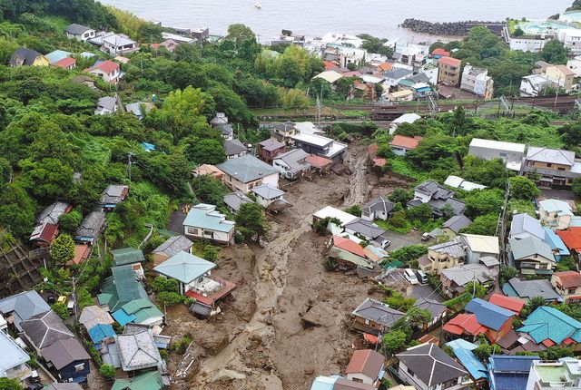 熱海土石流 外出中に自宅が 在宅していた妻子を危険な目に遭わせた後悔 避難指示待たず避難を 東京新聞 Tokyo Web