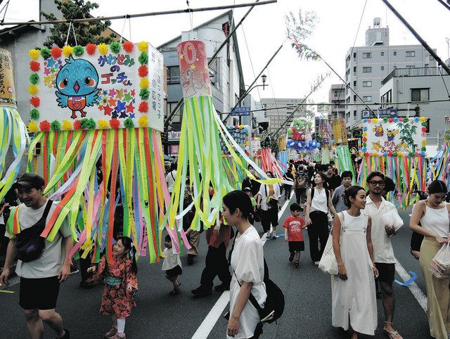 福生市、七夕まつりにぎわう きょうまで多彩な催し：東京新聞デジタル